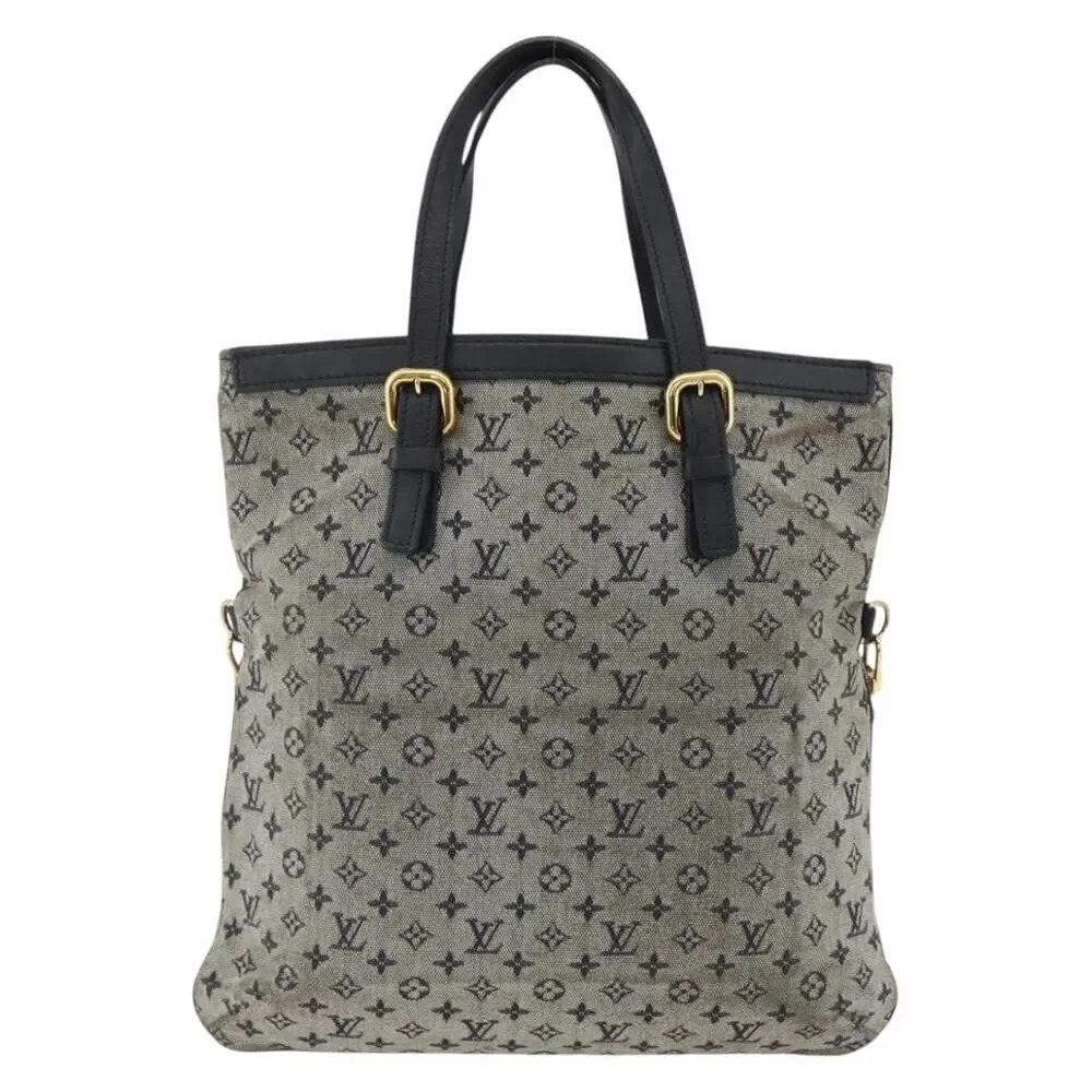 Louis Vuitton Monogram Mini Francoise Tote Bag Blue